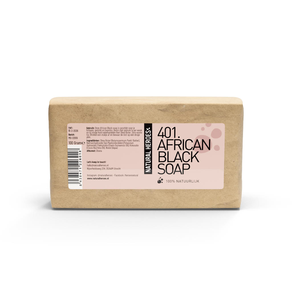 African Black Soap (100% natuurlijk)